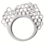 SUDIO LINE,LANDSCAPE PORCELAINE NAPKIN-RING.PATRICIA URQUIOLA