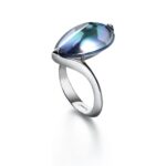 FLEURS DE PSYDELIC SILVER RING