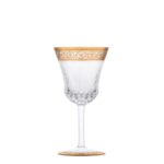 THISTLE WINE GLASS GOLD #3
