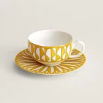 SOLEIL D´HERMÈS TEA CUP AND SAUCER
