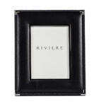 LEATHER FRAME BLACK,F2-SC/IN,GOLD