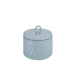 ROUND LEATHER BOX BLACK,RBX2-INT