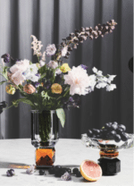 OHIO VASE, Clear/Amber/Black - Image 2