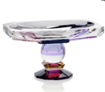 GEORGIA BOWL, Clear/Blue/Purple Mix/Yellow/Purple