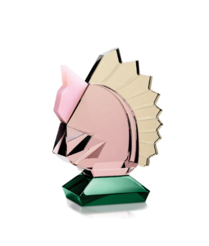 HORSE BOOKEND, Blush/Grey/Rose/Green