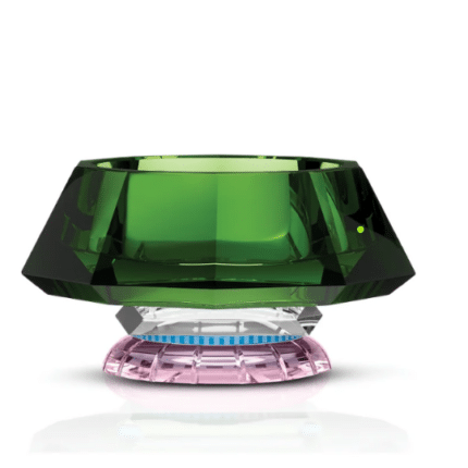 LIZZI BOWL, Green/Clear/Azure/Rose