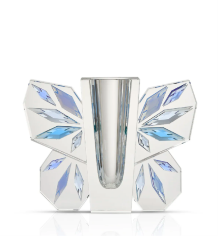 LUCIE VASE, Clear/Cobalt/Sky/Blue/Petrol/Slate
