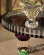 ZOCCOLO CENTERPIECE, Green/Purple/Black/Clear - Image 2