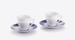 ARCADIA TALLEYRAND BLUE, SET 2 COFFEE CUPS&SAUCERS
