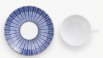 ARCADIA TALLEYRAND BLUE, SET 2 TEA CUPS;SAUCERS - Image 2