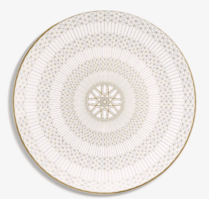 ARCADIA GOLD, PRESENTATION PLATE 31CM