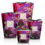 SCENTED CANDLE ARTY FLOWERS WATER LILY