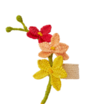 ORCHID BRANCH SUNSET NAPKIN RING