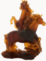 CAVALCADE, Two horse sculpture - Image 2