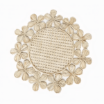FLOWERS PLACEMAT NATURAL