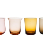 DISEGUALE SET 6 TUMBLERS NUANCE AMBRA.ROSA