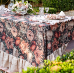 GITANE TABLECLOTH PEONIA ROSA.SALE - Image 2