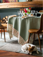 AMALFI TABLECLOTH TDJ.TALCO.SALVIA - Image 5