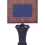 CACHEMIRE T-LAMP WITH LAMPSHADE BLUE ETRO