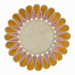 DROPS PLACEMAT MUSTARD