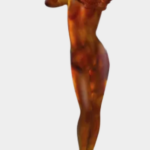 FEMME AU CHANDAIL by Nadine Enakieff