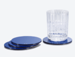 OCTOGONE COASTERS SET4 ,BLUE - Image 2