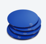 OCTOGONE COASTERS SET4 ,BLUE
