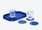 OCTOGONE COASTERS SET4 ,BLUE - Image 3
