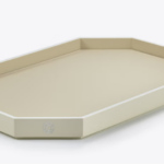 OCTOGONE TRAY L ,IVORY