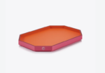 OCTOGONE TRAY M ,ORANGE